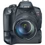 Canon EOS Rebel T5i Kit Shown with grip and 18-135mm lens (neither included)