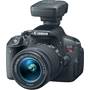 Canon EOS Rebel T5i Kit Shown with optional GPS receiver (not included)