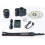 Canon EOS Rebel T5i Kit Shown with supplied accessories