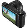 Samsung NX2000 Smart Camera with 2.5X Zoom Lens Kit 3/4 view from right rear
