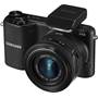 Samsung NX2000 Smart Camera with 2.5X Zoom Lens Kit Shown with included flash unit