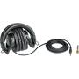 Audio-Technica ATH-M30x Shown with extra-long cable and 1/4