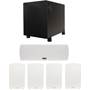 Definitive Technology ProCinema 1000 ProCinema 1000 system in White (powered subwoofer available in Black only)