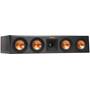 Klipsch Reference Premiere RP-440C Angled front view with grille removed (Ebony)