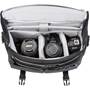 Nikon Courier Bag Removable internal dividers keep gear organized (gear not included)
