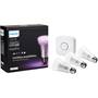 Philips Hue 2.0 A19 White and Color Ambiance Starter Kit Front
