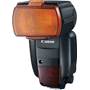 Canon Speedlite 600EX II-RT Front, with included SCF-E3OR2 filter
