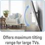 Sanus VLT6 Full tilt for virtually any compatible TV