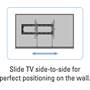 Sanus VLT6 Can be adjusted for off-center mounting