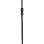 Gator Frameworks ID Series Subwoofer Pole The pole adjusts from 37 to 57 inches.