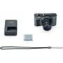Canon PowerShot SX720 HS Shown with included accessories
