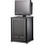 Salamander Designs Synergy Model 303 Black with black frame - supports a TV up to 40