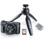 Canon PowerShot G7 X Mark II Video Creator Kit Shown with included accessories