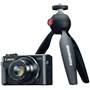 Canon PowerShot G7 X Mark II Video Creator Kit Shown with included mini tripod