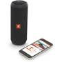 JBL Flip 4 Black - control with free JBL app (smartphone not included)