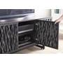 BDI Elements 8779 Laser-cut wood doors with perforated metal panels (sound bar and accessories not included)