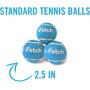 iFetch Standard-sized Tennis Balls Felted, non-abrasive, and just the right size