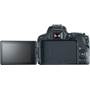 Canon EOS Rebel SL2 (no lens included) Back, with touchscreen flipped out
