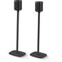 Flexson Floor Stands  (pair) Black (speakers not included)