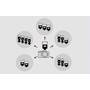 Sony HVL-F45RM Wireless control of up to 15 units in up to 5 groups