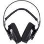 AudioQuest NightOwl Carbon Shown with replacement cloth-covered earpads (included)