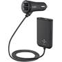 Belkin F8M935bt06-BLK Gain extra charging power in the front row and the rear.