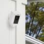 Ring Spotlight Cam Plug-in Optimal mounting height for detecting human motion is 9 feet