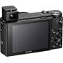 Sony Cyber-shot® DSC-RX100 VI Back, with viewfinder popped up
