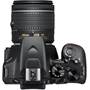 Nikon D3500 Two Lens Kit Top, with 18-55mm lens attached