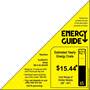 SunBriteTV SB-V-43-4KHDR-BL Energy Guide