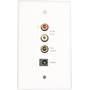 Vail Amp and In-Wall Speaker Package Included wall plate