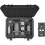 DJI Mavic 2 Enterprise Protector Case Shown with drone and accessories (not included)