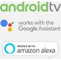 Sony XBR-65X900F The Android TV OS supports voice control via Google Home- and Amazon Alexa-compatible voice control assistants