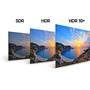 Samsung UN55NU8000 Compared to standard dynamic range (SDR), HDR 10 enhances overall picture contrast, while HDR 10+ improves scene-to-scene contrast