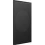 KEF Q150 Black Cloth Grille Magnetically attaches to the front of your KEF Q150 bookshelf speaker