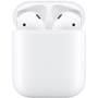 Apple AirPods® (2nd Generation) Offers longer talk time, quicker connection, and hands-free "Hey Siri" voice commands