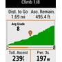 Garmin Edge 530 ClimbPro tracks your progress on ascents.