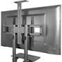 Kanto MTM82PL-S Mobile TV Cart- Black Hollow supports for cable management (TV not included)