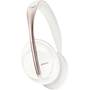Bose Noise Cancelling Headphones 700 Special limited-batch design features a vivid white color scheme punctuated with metallic rose accents