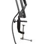 Gator Frameworks Desk-Mounted Broadcast Microphone Boom Stand Clamp mount detail