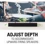 Sanus SASB1 Adjustable depth (TV and sound bar not included)
