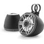 JL Audio M6-650VEX-Mb-S-GmTi-i Clamps pictured in this photo are sold separately