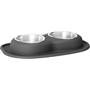 WeatherTech Double Low Pet Feeding System Front