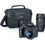 Canon EOS Rebel T7 Two Zoom Lens Kit Front