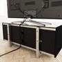 AVF Options Portal TV Stand 1000 (PRT1000A) Rear panel openings for cable management