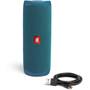 JBL Flip 5 Eco Speaker with included charging cable
