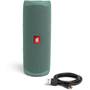 JBL Flip 5 Eco Speaker and included charging cable