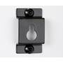 Monitor Audio Bronze FX Keyhole brackets for easy wall mounting