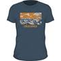 Navy Musical Mountains Shirt Front