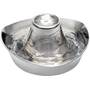 PetSafe Seaside Stainless Pet Fountain Made of rust-resistant, scratch-resistant stainless steel that is top-rack dishwasher-safe